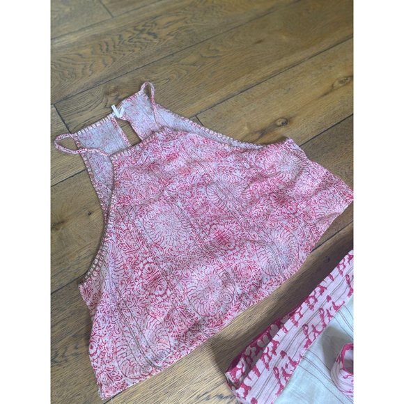 Free People Wrapped Around You Skirt Halter Set S - Picture 9 of 10